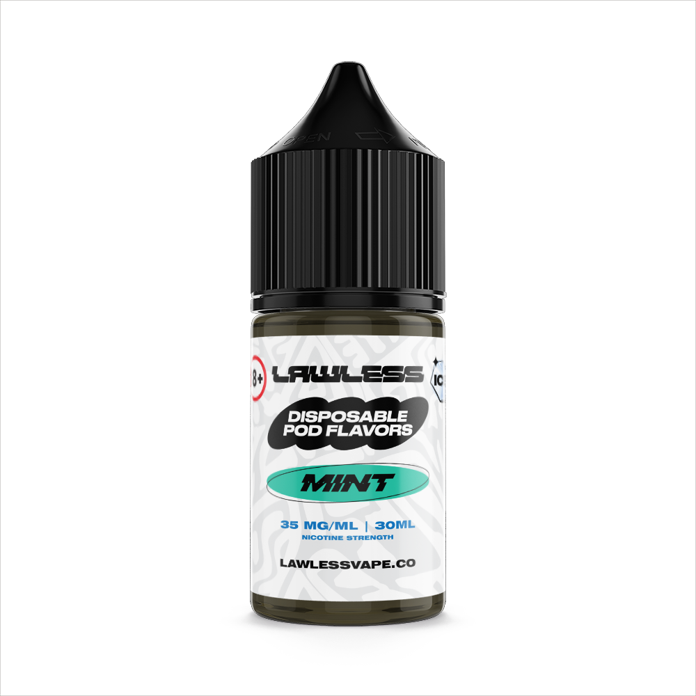 Mint -Disposable Pod Flavor E-Liquid
