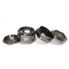 NBT Metal Hexagon Grinder 63mm 4xParts