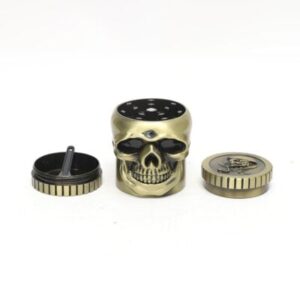 NBT Smiling Skull Metal Grinder 53mm 3xParts