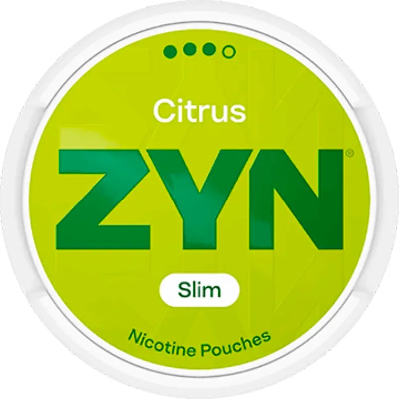 ZYN Citrus Slim Strong Nicotine Pouch 9MG