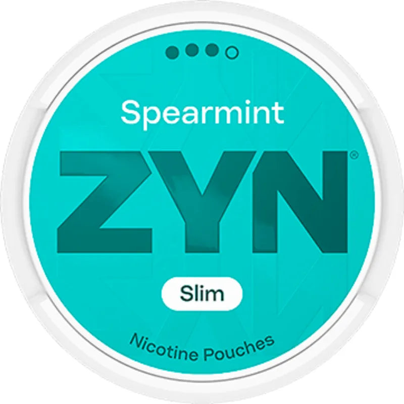ZYN Spearmint Slim Strong Nicotine Pouch 9mg