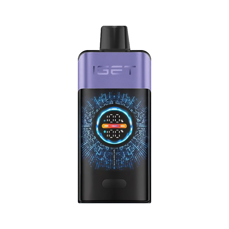 IGET One – Raspberry Grape Ice 12,000 puffs - AusVape Direct